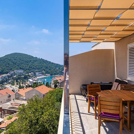 The Panoramic View Penthouse Apartment Sweet Petite Дубровник Экстерьер фото